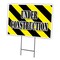 Signmission Under Construction Yard Sign & Stake outdoor plastic coroplast window, C-1216-DS-Under Construction C-1216-DS-Under Construction - alternate 1